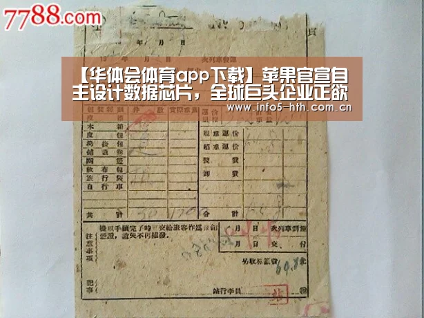 【华体会体育app下载】苹果官宣自主设计数据芯片,全球巨头企业正欲扭转“芯”格局(图1) 华体会体育app下载